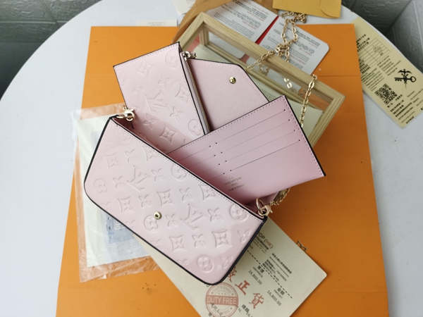 LVコピーウォレット細部ディテール